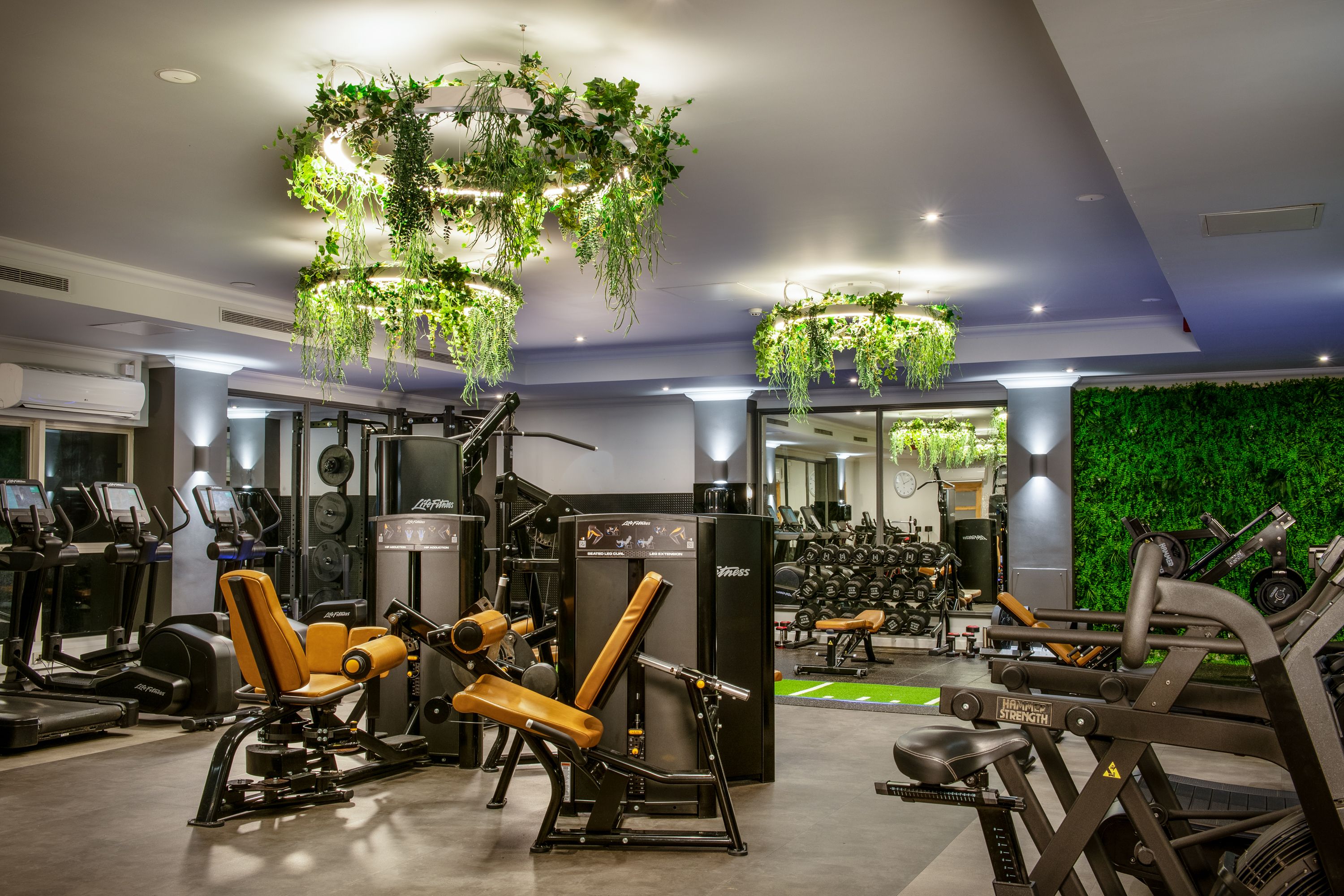 gym at hotel